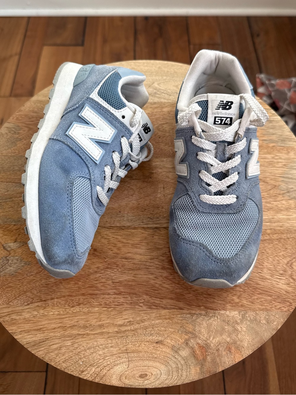 New Balance 574 'Carolina Blue' Sneakers boys sz: 2.5